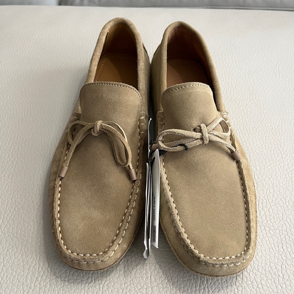 NWT - Zara Men’s Suede Driving Loafer - US Size 8 / EU Size 41 - Picture 2 of 8
